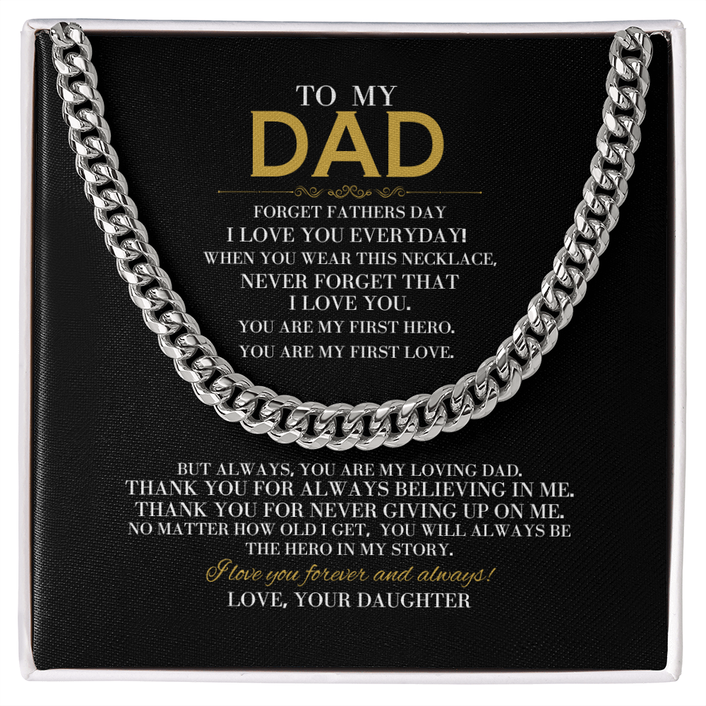 NEVER FORGET THAT I LOVE YOU - CUBAN LINK