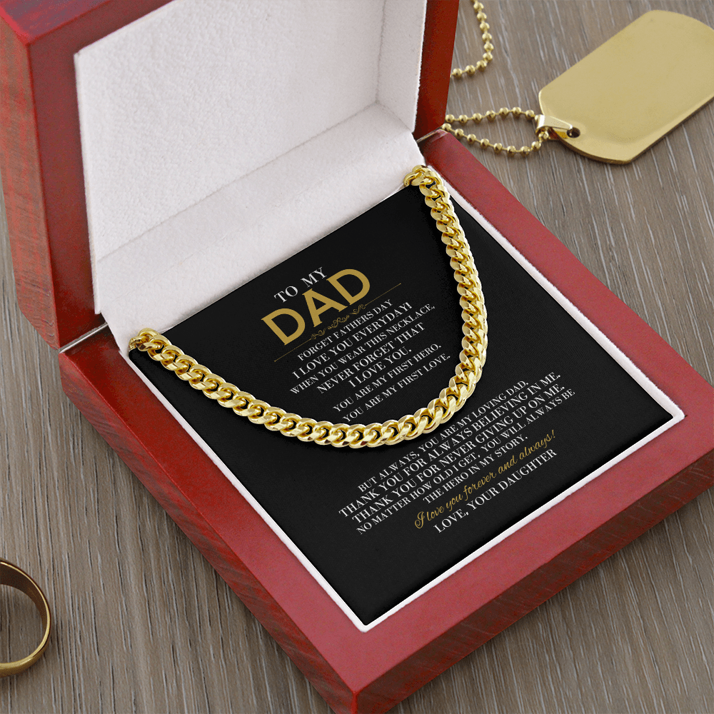 NEVER FORGET THAT I LOVE YOU - CUBAN LINK