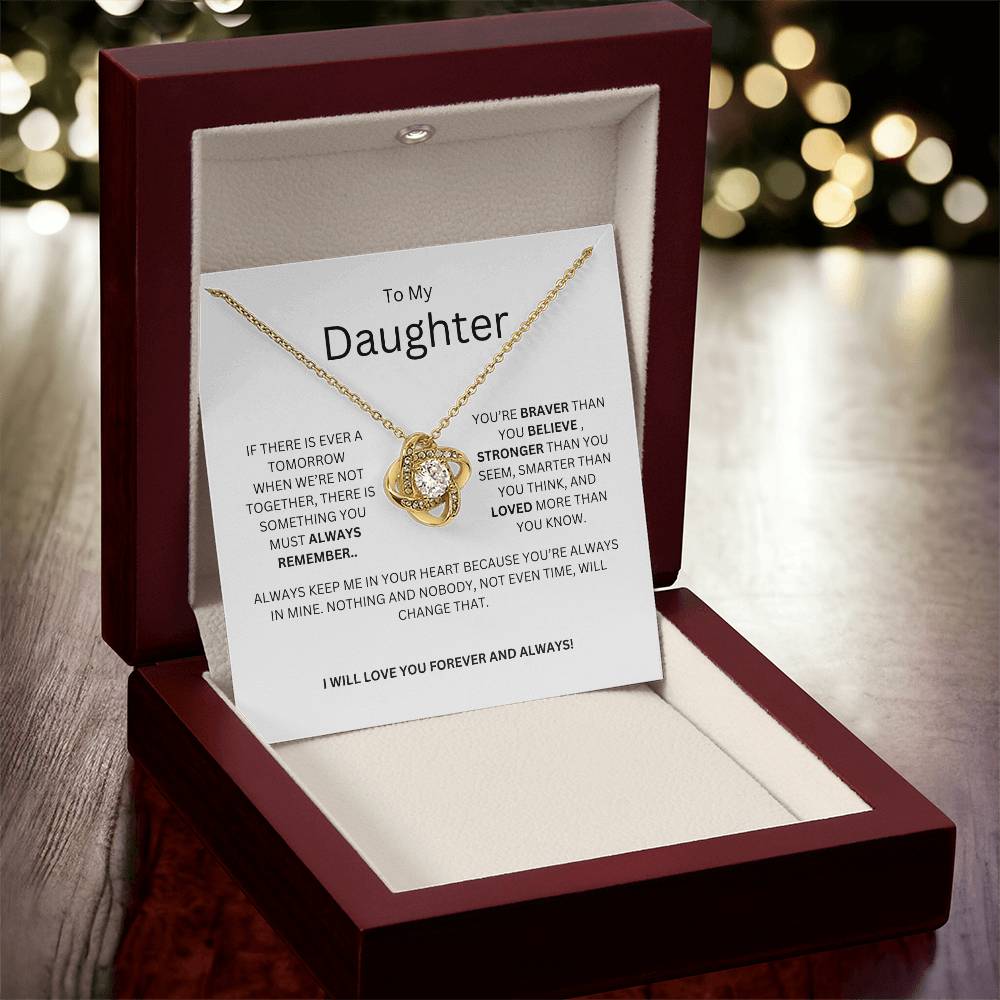 TO MY DAUGHTER - IF THERE IS EVER A TOMORROW