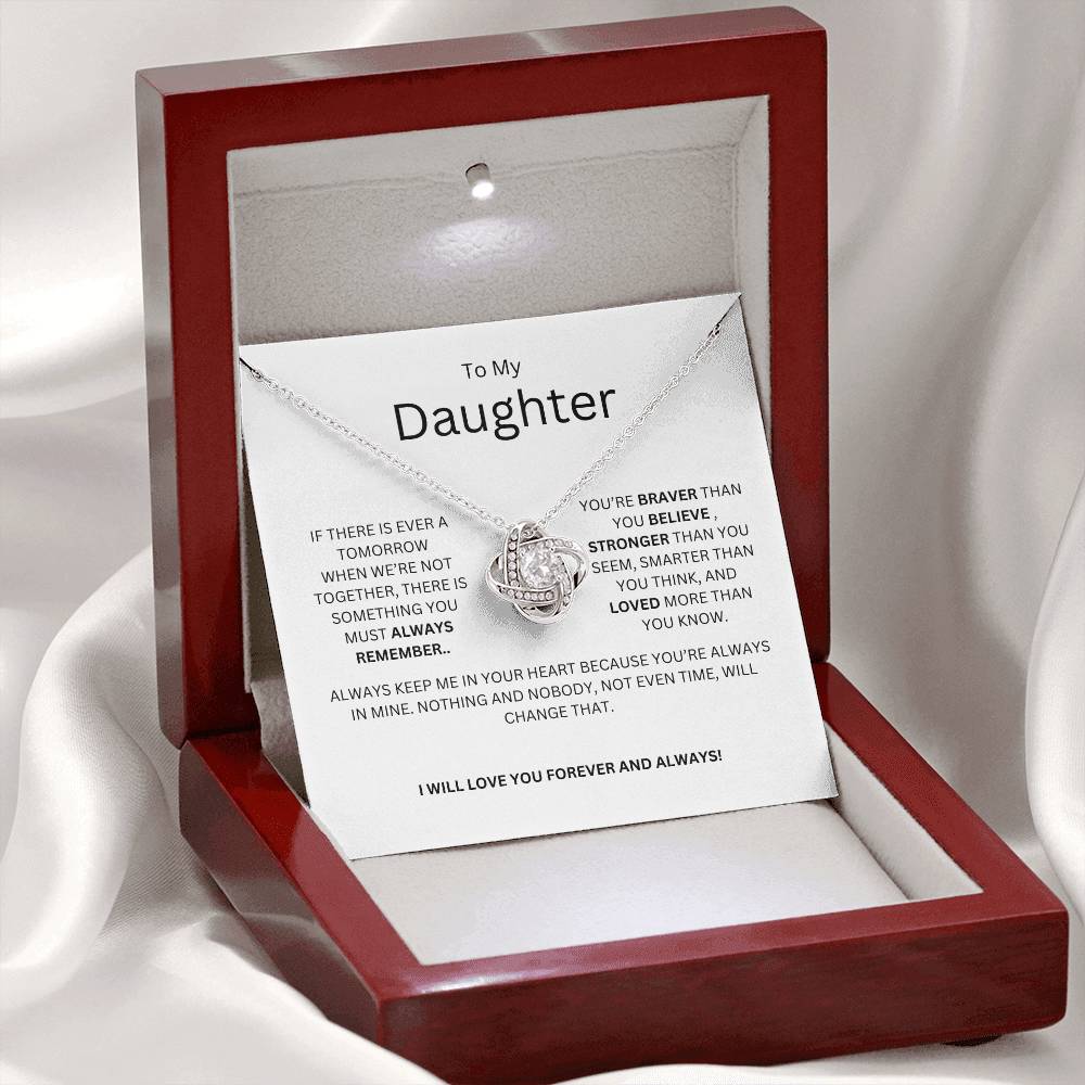 TO MY DAUGHTER - IF THERE IS EVER A TOMORROW