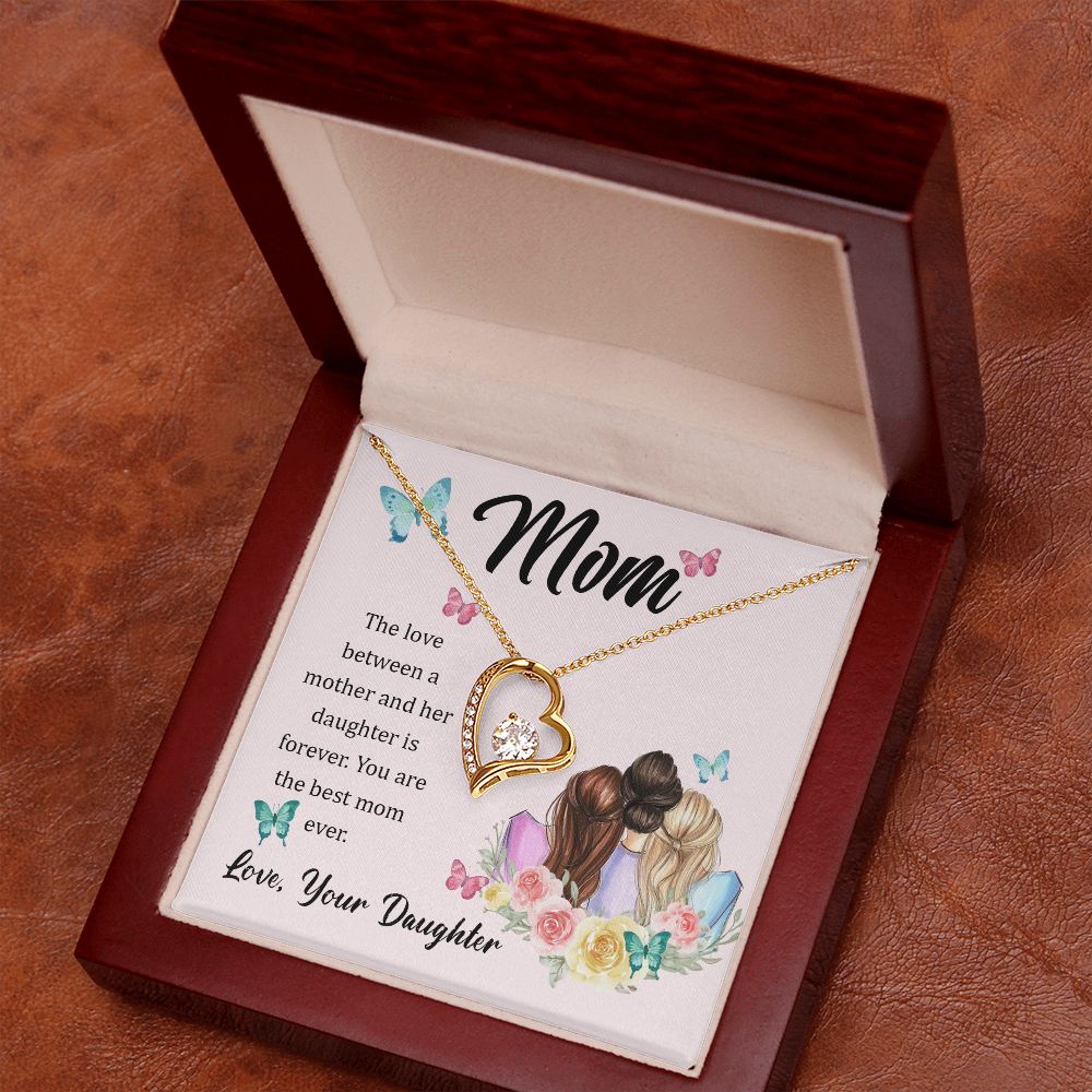 TO THE BEST MOM FROM YOUR DAUGHTER
