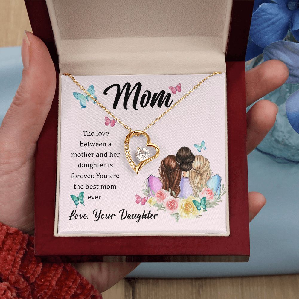 TO THE BEST MOM FROM YOUR DAUGHTER