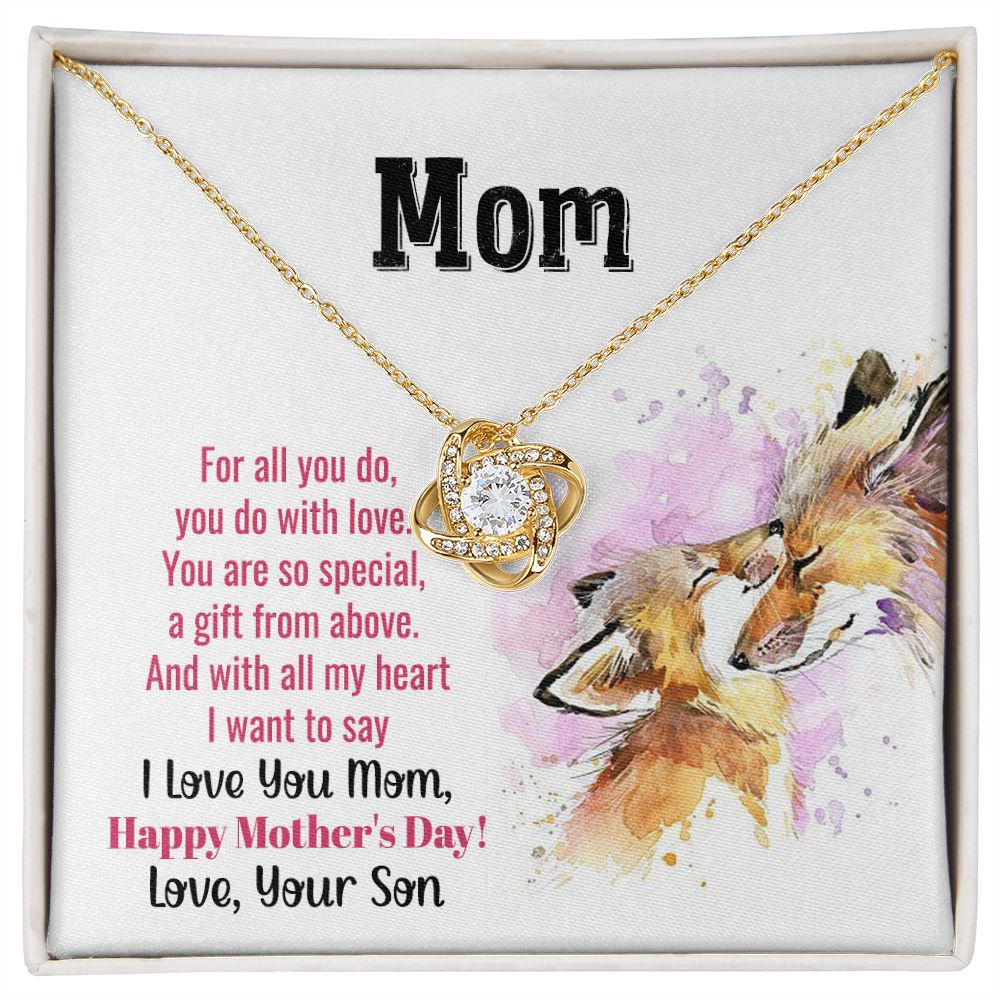TO MY LOVING MOM