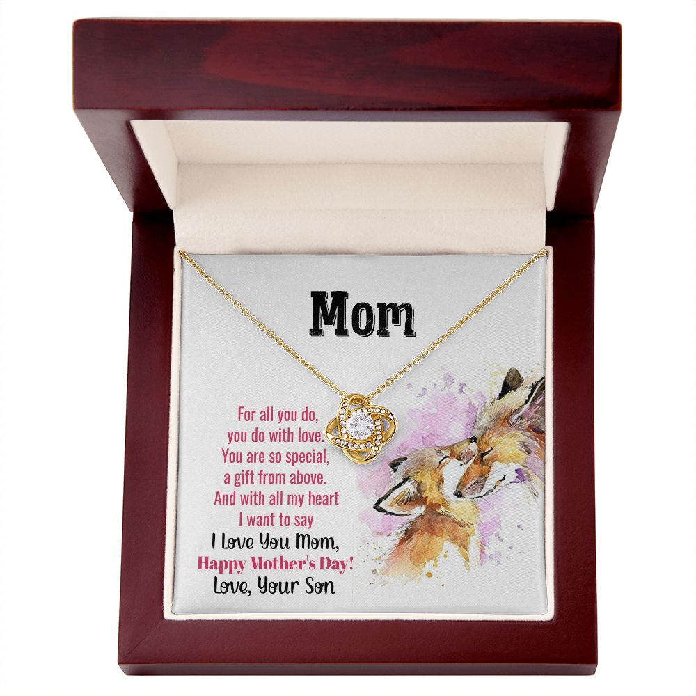 TO MY LOVING MOM