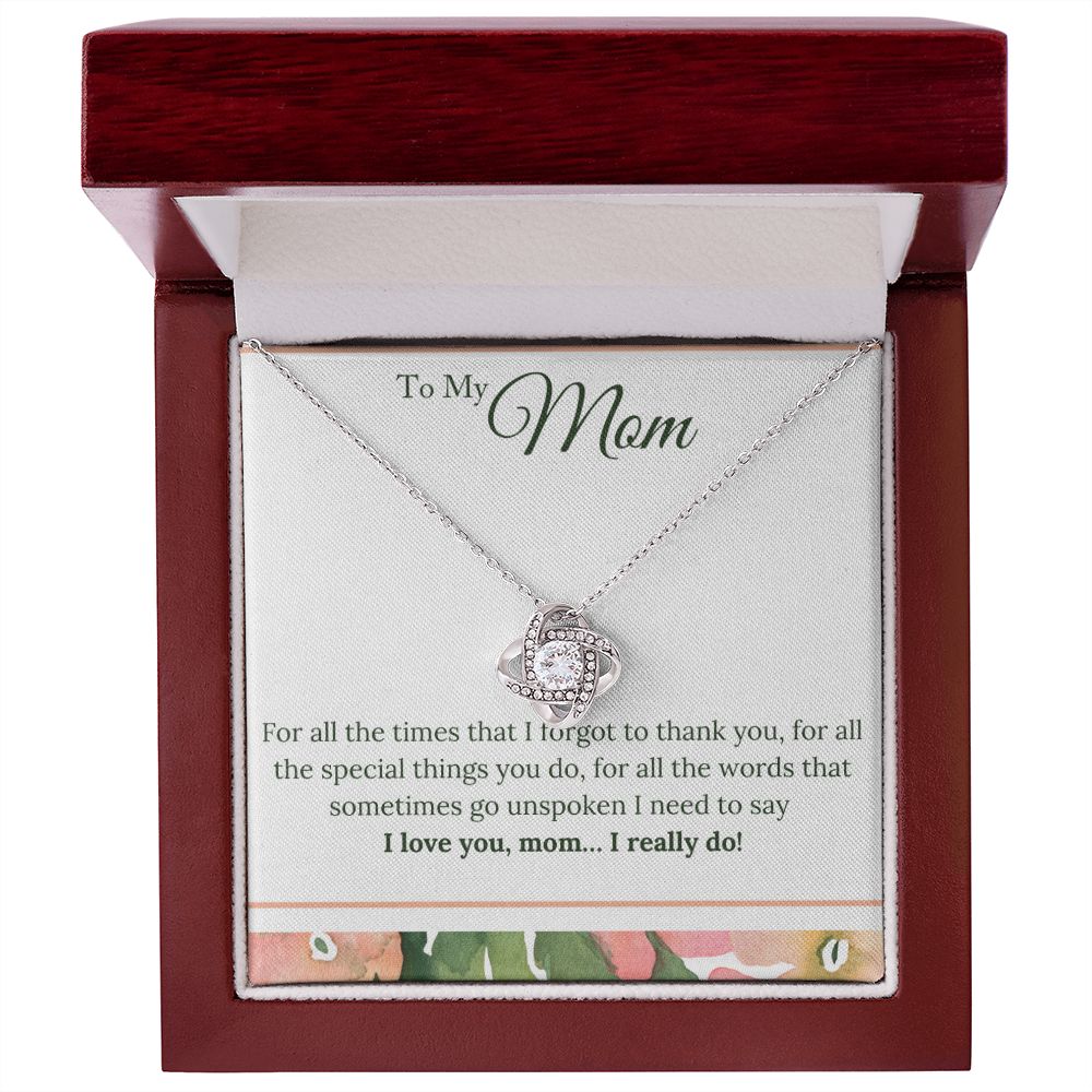 TO MY MOM