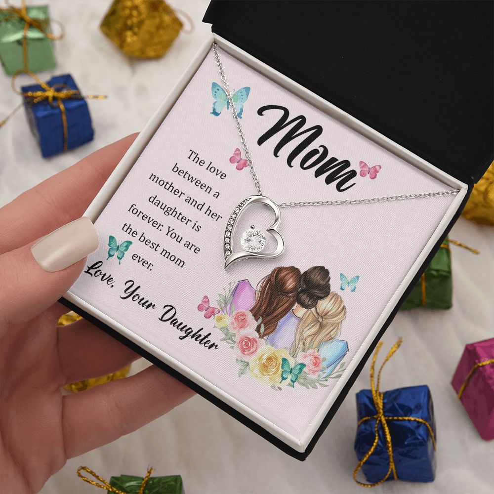 TO THE BEST MOM FROM YOUR DAUGHTER