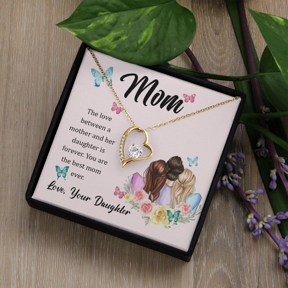 TO THE BEST MOM FROM YOUR DAUGHTER