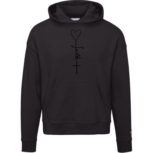 Womens Faith Heart Hoodie