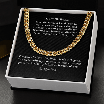 THE JOURNEY TOGETHER - I SAID YES - CUBAN LINK