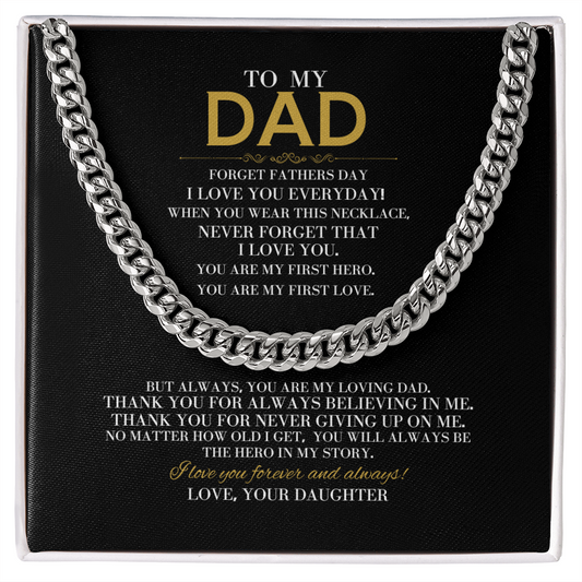 NEVER FORGET THAT I LOVE YOU - CUBAN LINK