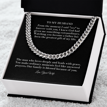 THE JOURNEY TOGETHER - I SAID YES - CUBAN LINK