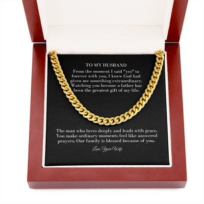 THE JOURNEY TOGETHER - I SAID YES - CUBAN LINK