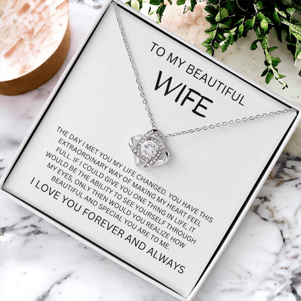 TO MY BEAUTIFUL WIFE