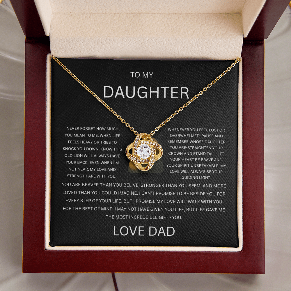 TO MY DAUGHTER