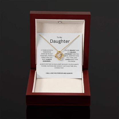 TO MY DAUGHTER - IF THERE IS EVER A TOMORROW