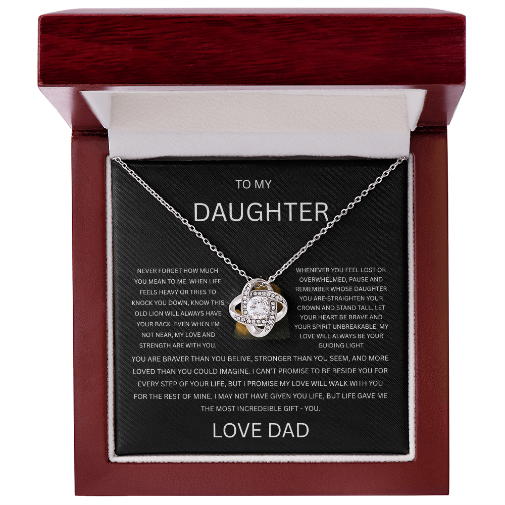 TO MY DAUGHTER