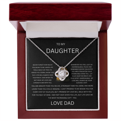 TO MY DAUGHTER