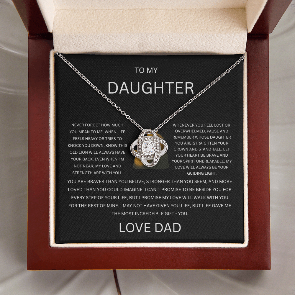 TO MY DAUGHTER