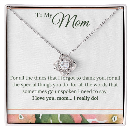 TO MY MOM